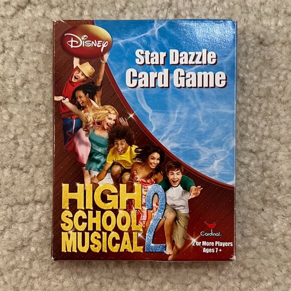 Disney High School Musical 2 Star Dazzle Card Game Y2K - Picture 1 of 2